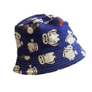 NWOT Children's Unisex Blue Little People Bucket Hat